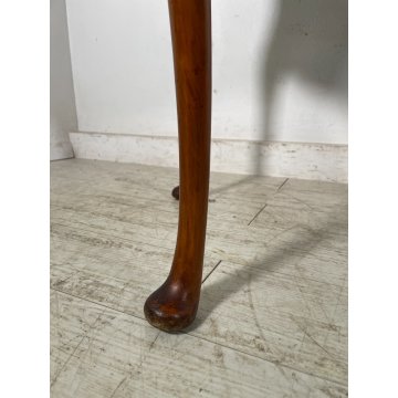 ANTICO PICCOLO SCRITTOIO SECRETAIRE LEGNO NOCE EPOCA '900 RIBALTA LUIGI FILIPPO