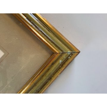 QUADRO DISEGNO RITRATTO FIRMATO "FR" CARICATURA FIGURA NOBIL UOMO