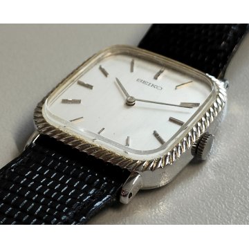 OROLOGIO POLSO LADY Seiko 1100-5770 meccanico ANNI 80 Vintage Wrist Watch JEWELS
