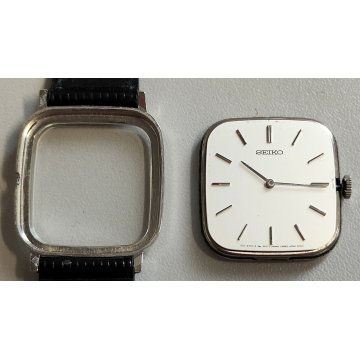 OROLOGIO POLSO LADY Seiko 1100-5770 meccanico ANNI 80 Vintage Wrist Watch JEWELS