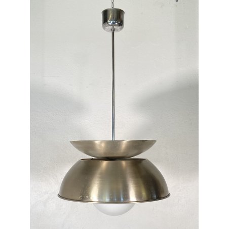 LAMPADARIO Cetra DESIGN Vico Magistretti METALLO LAMPADA SOFFITTO 1965  VINTAGE