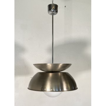 LAMPADARIO Cetra DESIGN Vico Magistretti METALLO LAMPADA SOFFITTO 1965  VINTAGE