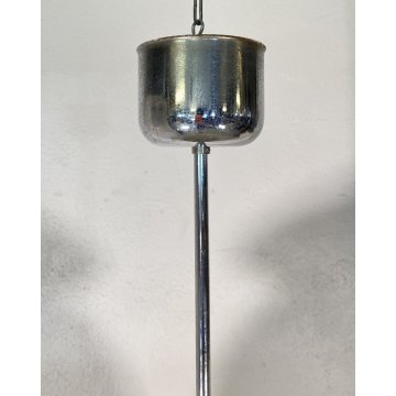 LAMPADARIO Cetra DESIGN Vico Magistretti METALLO LAMPADA SOFFITTO 1965  VINTAGE