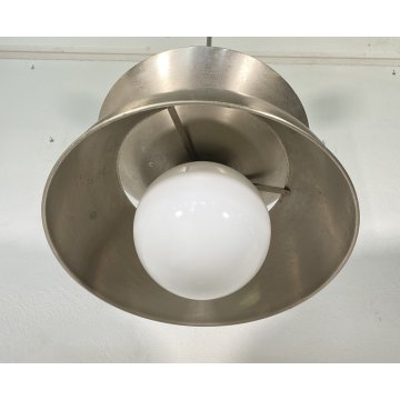 LAMPADARIO Cetra DESIGN Vico Magistretti METALLO LAMPADA SOFFITTO 1965  VINTAGE