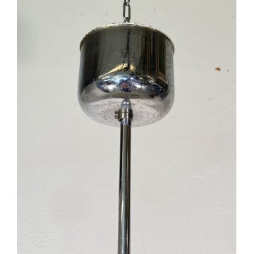 LAMPADARIO Cetra DESIGN Vico Magistretti METALLO LAMPADA SOFFITTO 1965  VINTAGE