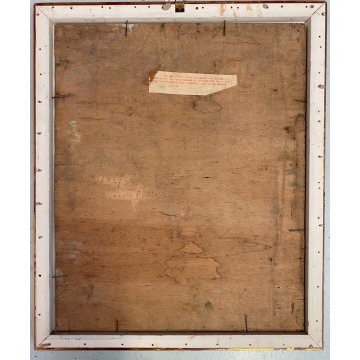 DIPINTO OLIO Corrado Selvini RITRATTO Zia Matilde FIGURA FEMMINILE ASTRATTO '47
