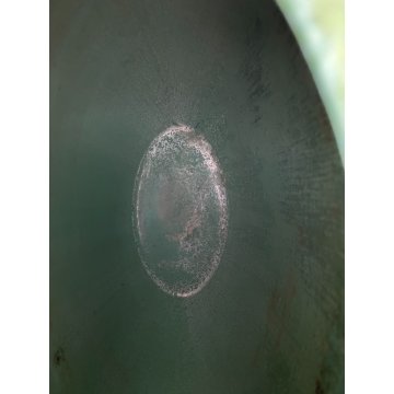 ANTICO VASO CERAMICA SMALTATA Guido Andlovitz Lavenia MOD. 1316 LENTE VERDE '30