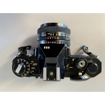 FOTOCAMERA FUJICA AX-3 LENS X-FUJINON 50mm Vivitar TELE 135mm BORSA VINTAGE '80