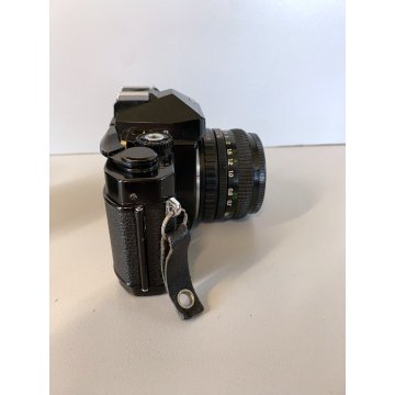 FOTOCAMERA FUJICA AX-3 LENS X-FUJINON 50mm Vivitar TELE 135mm BORSA VINTAGE '80