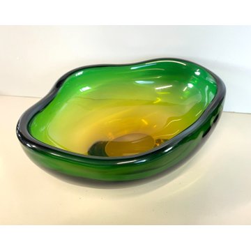 ANTICO SVUOTA TASCHE VETRO MURANO CIOTOLA ANNI 4O ATTR FLAVIO POLI SEGUSO ITALIA
