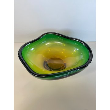 ANTICO SVUOTA TASCHE VETRO MURANO CIOTOLA ANNI 4O ATTR FLAVIO POLI SEGUSO ITALIA