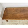 ANTICO TAVOLO SALOTTO TABLE LEGNO NOCE EPOCA 1800 TAVOLINO 3 CASSETTI RUSTICO