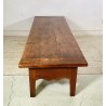 ANTICO TAVOLO SALOTTO TABLE LEGNO NOCE EPOCA 1800 TAVOLINO 3 CASSETTI RUSTICO