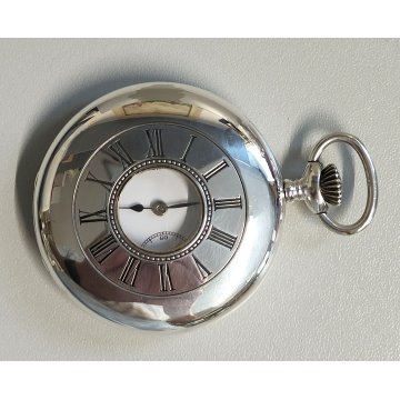Aero Watch Neuchatel OROLOGIO TASCA Half Hunter UNITAS 6498 Old Pocket Watch ø50