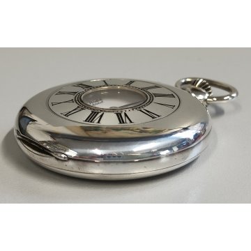 Aero Watch Neuchatel OROLOGIO TASCA Half Hunter UNITAS 6498 Old Pocket Watch ø50