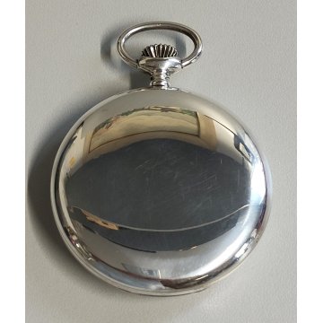 Aero Watch Neuchatel OROLOGIO TASCA Half Hunter UNITAS 6498 Old Pocket Watch ø50