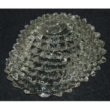 GRANDE VASO ROSTRATO centrotavola DESIGN Ercole Barovier 1950 VETRO MURANO GLASS