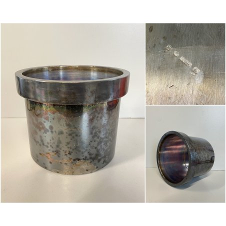 SECCHIELLO GHIACCIO VINTAGE Ricci ARGENTIERE GLACETTE MODERN DESIGN ICE BUCKET