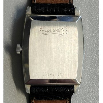 Eberhard & Co OROLOGIO POLSO cal. 232 MECCANICO anni 60 OLD WRIST WATCH montre
