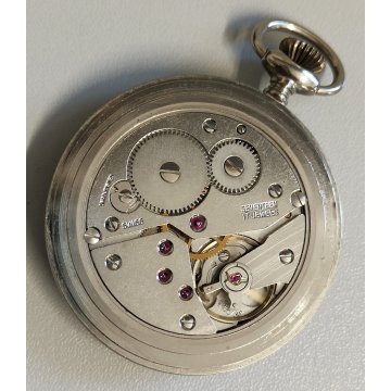 ANTICO OROLOGIO TASCA Perseo FS FERROVIE Turche RAILROAD OLD POCKET WATCH 6497