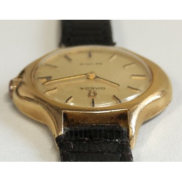 OMEGA De Ville OROLOGIO POLSO vintage PLACCATO ORO G 20 mic WRIST WATCH cal. 620