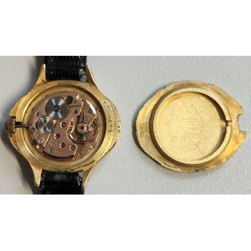 OMEGA De Ville OROLOGIO POLSO vintage PLACCATO ORO G 20 mic WRIST WATCH cal. 620
