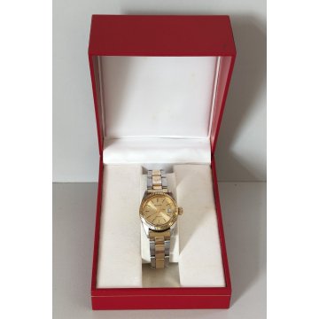 BULOVA Automatic OROLOGIO POLSO DORATO anni 80 VINTAGE GOLDEN WRIST WATCH montre