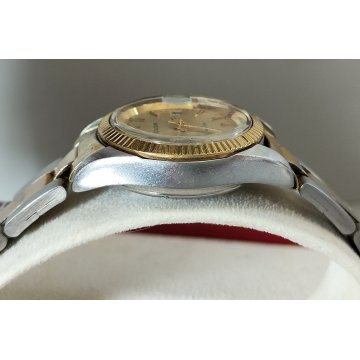 BULOVA Automatic OROLOGIO POLSO DORATO anni 80 VINTAGE GOLDEN WRIST WATCH montre