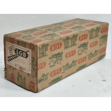 LGB 3040 scala G Carrozza Passeggeri 2° classe TRENINO ELETTRICO Vintage BOX