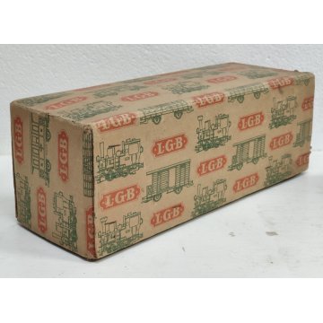 LGB 3040 scala G Carrozza Passeggeri 2° classe TRENINO ELETTRICO Vintage BOX