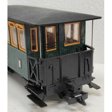 LGB 3040 scala G Carrozza Passeggeri 2° classe TRENINO ELETTRICO Vintage BOX