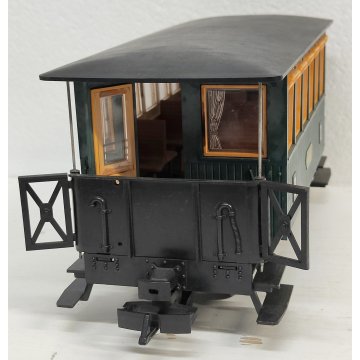 LGB 3040 scala G Carrozza Passeggeri 2° classe TRENINO ELETTRICO Vintage BOX