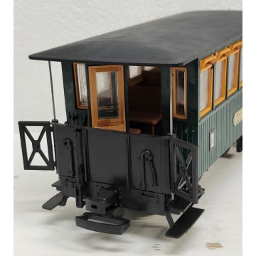 LGB 3040 scala G Carrozza Passeggeri 2° classe TRENINO ELETTRICO Vintage BOX