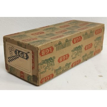 LGB 4021 scala G Carro Merci Verde TRENINO ELETTRICO Vintage BOX Porte Apribili