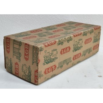 LGB 4021 scala G Carro Merci Verde TRENINO ELETTRICO Vintage BOX Porte Apribili