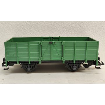 LGB 4021 scala G Carro Merci Verde TRENINO ELETTRICO Vintage BOX Porte Apribili
