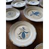 ANTICO SERVIZIO DOLCE 12 PIATTINI + 1 PORTATA Art Decò PORCELLANA SC Bavaria '48