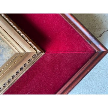 ANTICO QUADRO DIPINTO OLIO Attilio Pratella PAESAGGIO COLLINARE ALBERI '800/'900