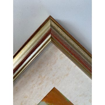 QUADRO MULTIPLO SU LASTRA ARGENTO Ernesto Treccani "Speranza" Figura '50
