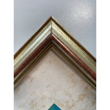 QUADRO MULTIPLO SU LASTRA ARGENTO Ernesto Treccani "Speranza" Figura '50