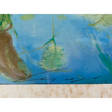 QUADRO MULTIPLO SU LASTRA ARGENTO Ernesto Treccani "Speranza" Figura '50