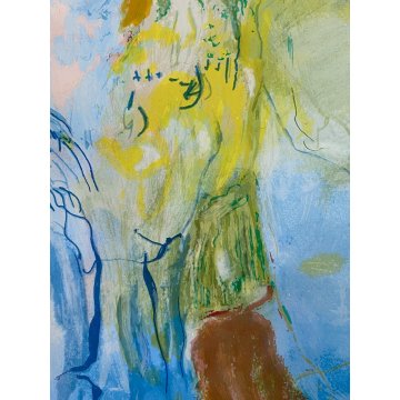 QUADRO MULTIPLO SU LASTRA ARGENTO Ernesto Treccani "Speranza" Figura '50