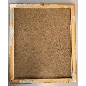 QUADRO MULTIPLO SU LASTRA ARGENTO Ernesto Treccani "Speranza" Figura '50