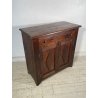 ANTICA PICCOLA CREDENZA 2 ANTE LEGNO ABETE RIPIANO EPOCA '900 MOBILE 1 CASSETTO