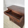 ANTICA PICCOLA CREDENZA 2 ANTE LEGNO ABETE RIPIANO EPOCA '900 MOBILE 1 CASSETTO