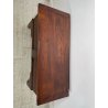 ANTICA PICCOLA CASSAPANCA legno 104 cm epoca 1900 OLD WOOD CHEST FORZIERE ABETE