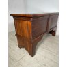 ANTICA PICCOLA CASSAPANCA legno 104 cm epoca 1900 OLD WOOD CHEST FORZIERE ABETE