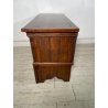 ANTICA PICCOLA CASSAPANCA legno 104 cm epoca 1900 OLD WOOD CHEST FORZIERE ABETE