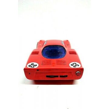 MACCHININA ALFAROMEO 33 MODELLINO RADIO TRANSISTOR N° 33 1968 scala 1/12 VINTAGE