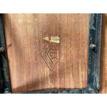 SET 6 SEDIE VINTAGE LULLI CARLO RATTI ANNI 50 LEGNO CURVATO SEDIA DA PRANZO